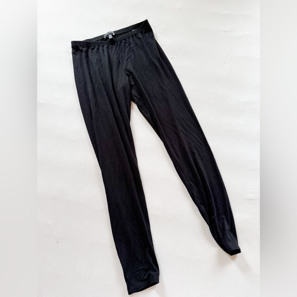Eileen Fisher Pants - Eileen Fisher Women's Black System Tencel Jersey Leggings - Size S